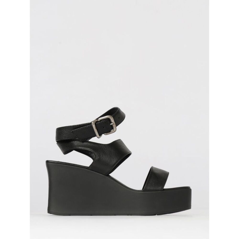 Vic Matie Women Leather Wedge Sandal Vic Matie